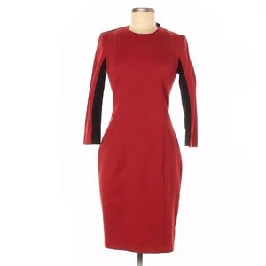 French Connection -  3/4 Sleeve Sheath Dress - Sz 6